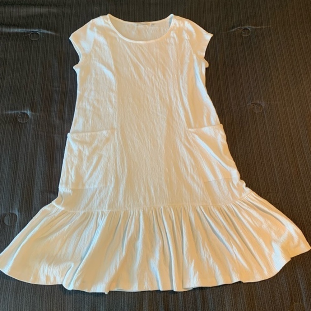 Soft Surroundings White Boho Midi Dress